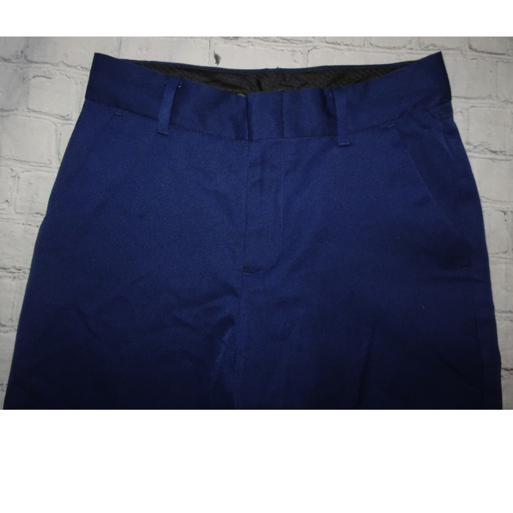 Calvin Klein Boys Formal Dress Pants, Infinity Blue, 10 Reg - Picture 4 of 7